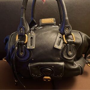 BEAUTIFUL Authentic Chloe Padlock Leather Bag